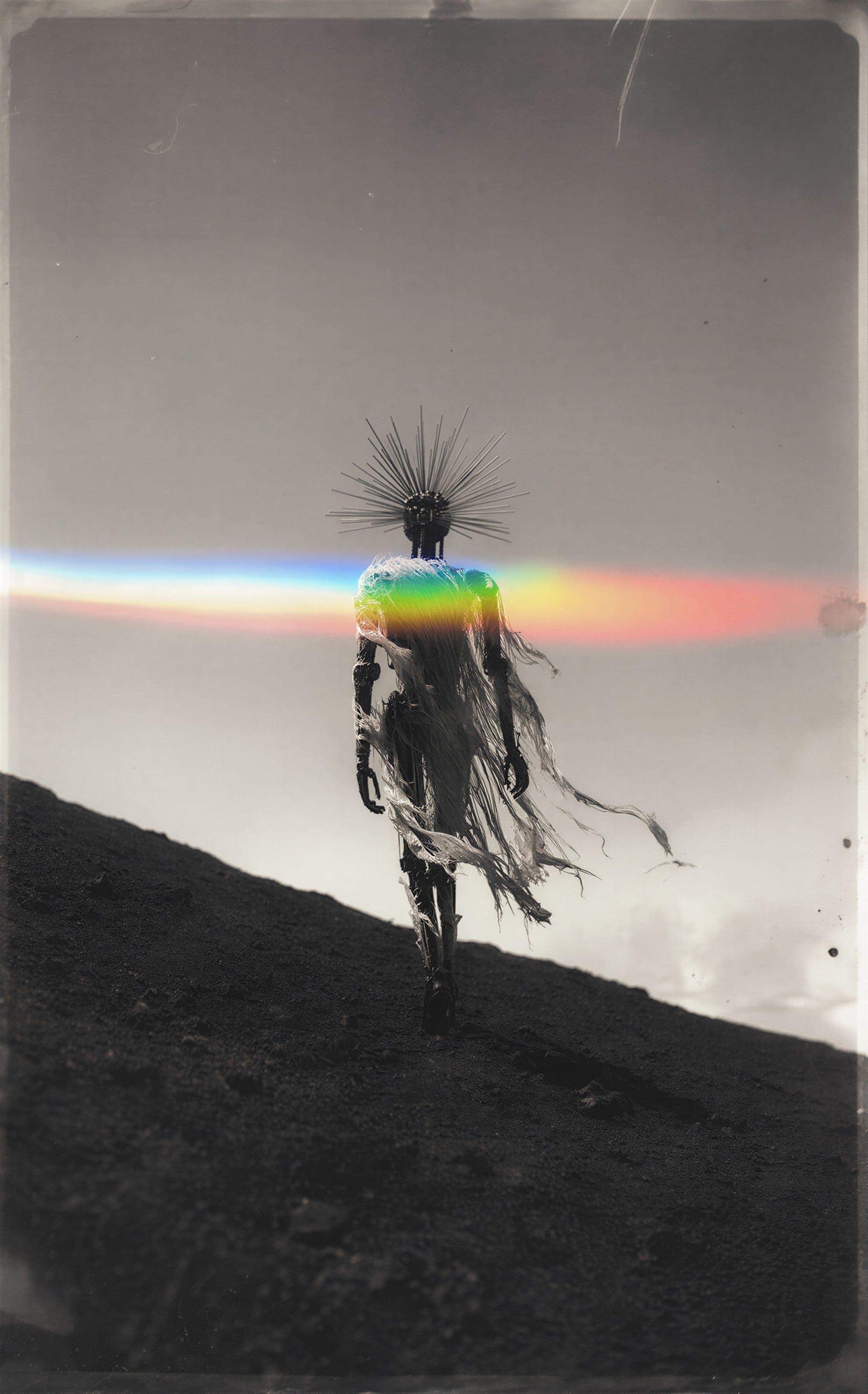 Aged Film Photograph Aesthetic Solitary