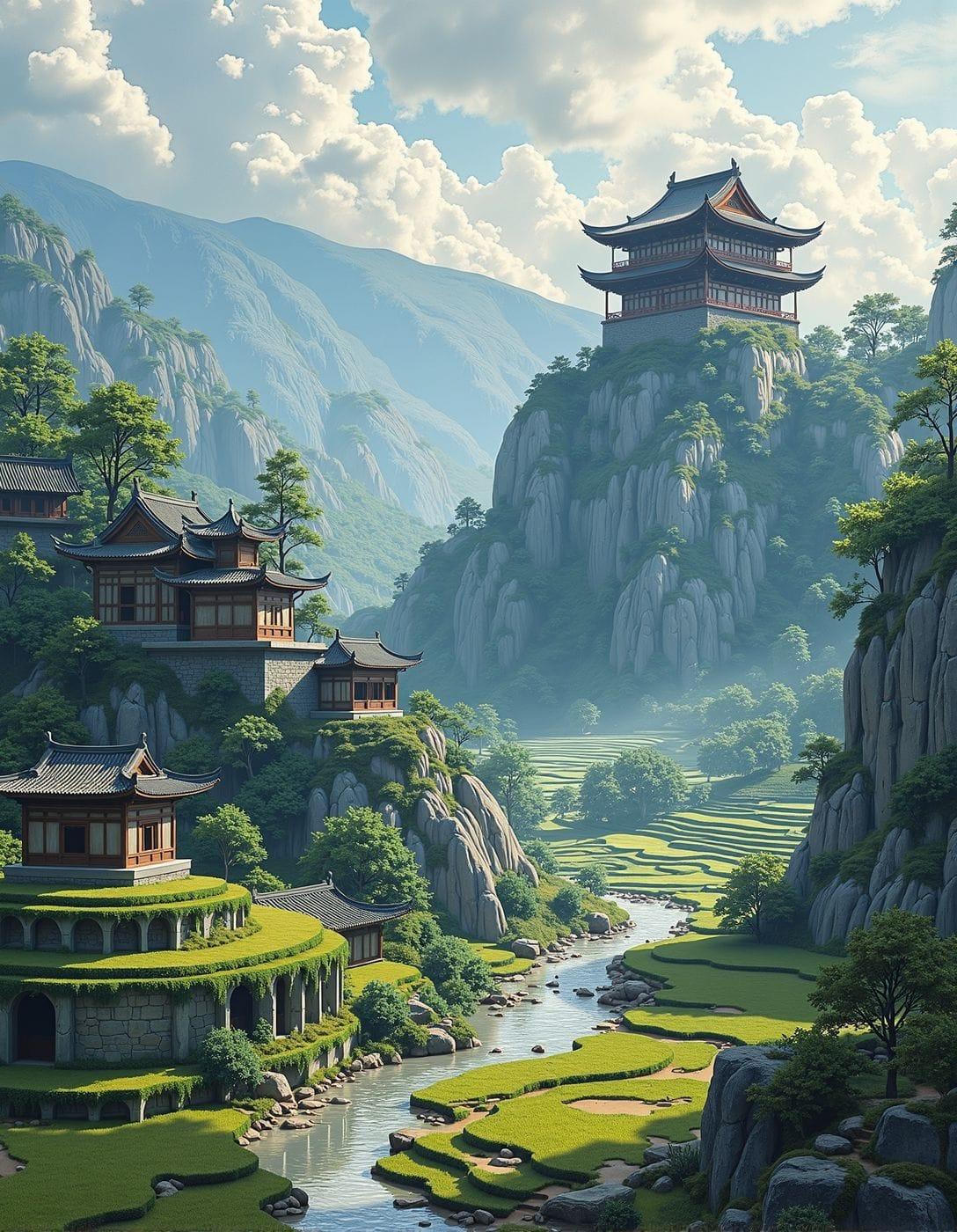 Ethereal Fantasy Concept Asian East