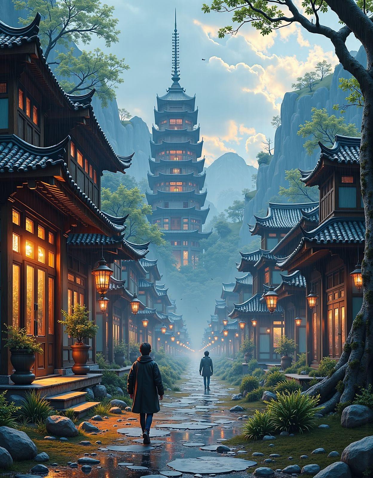 Ethereal Fantasy Concept Asian East