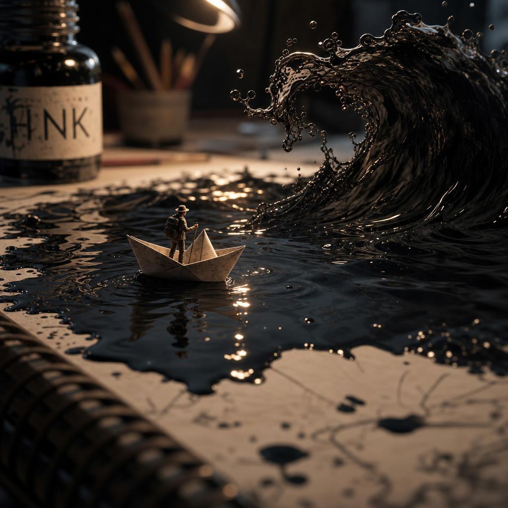 Explorer Ocean Black Spill Spreads