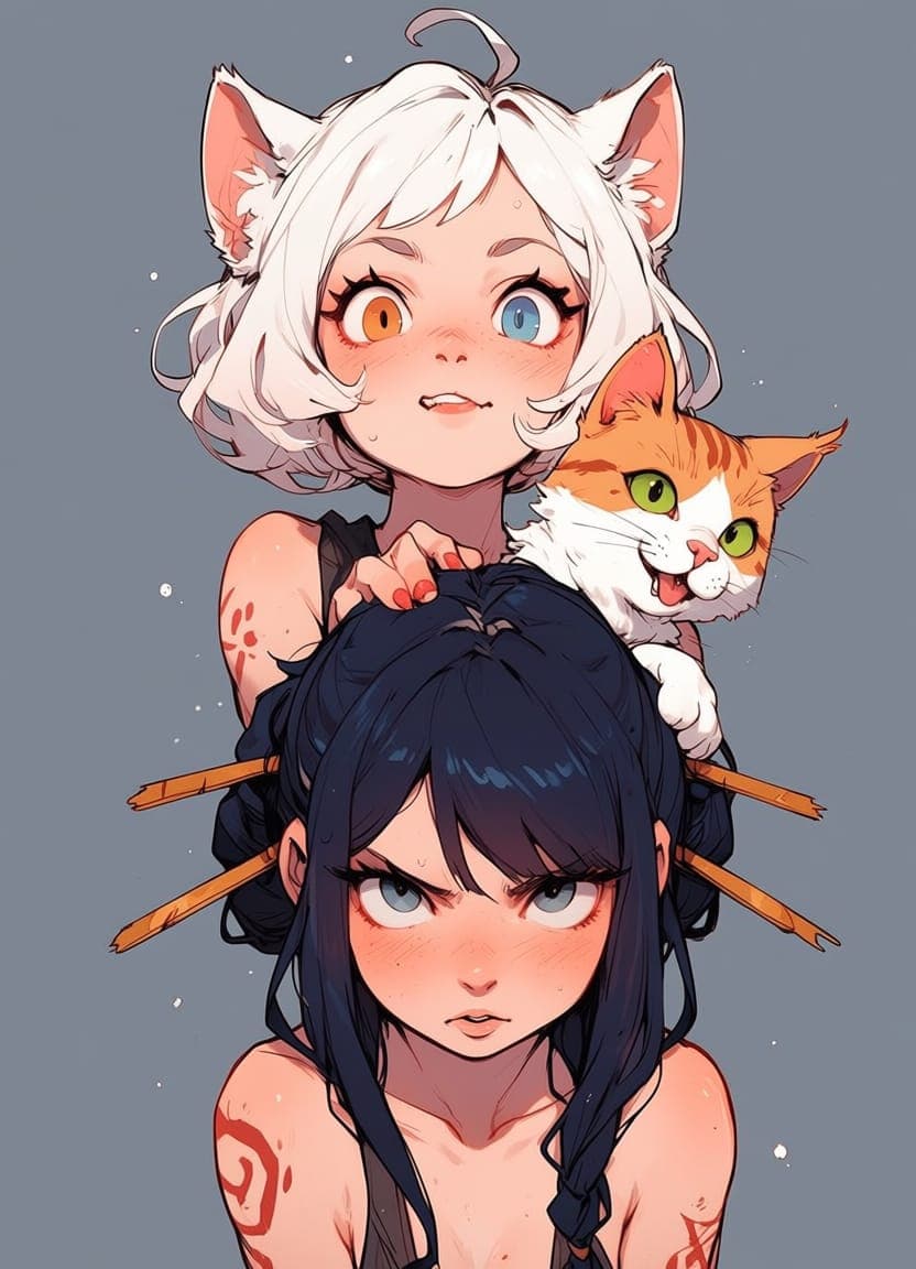 FunkDaal Girls With Perched Shoulder