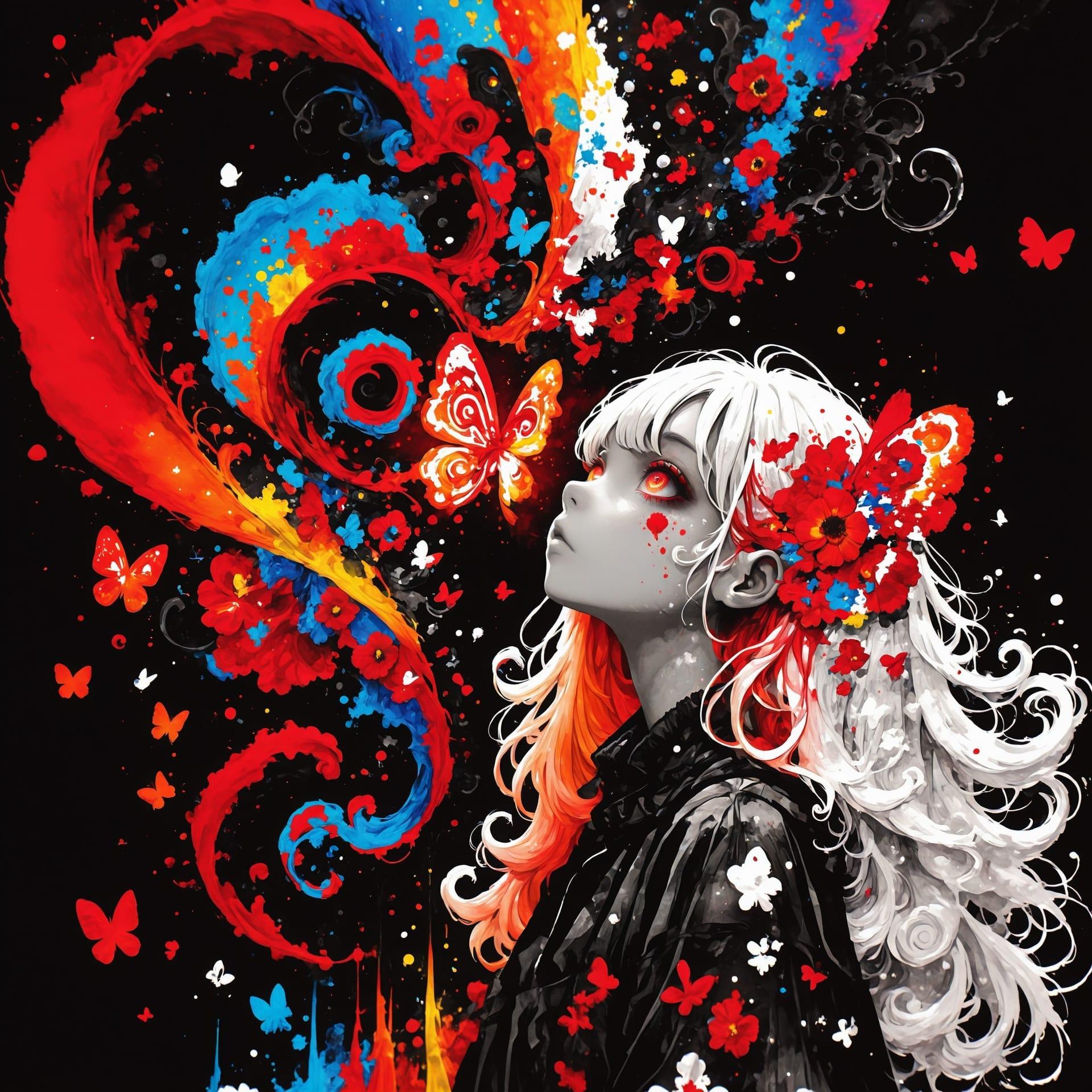 Girl Solo Poppy Long Hair