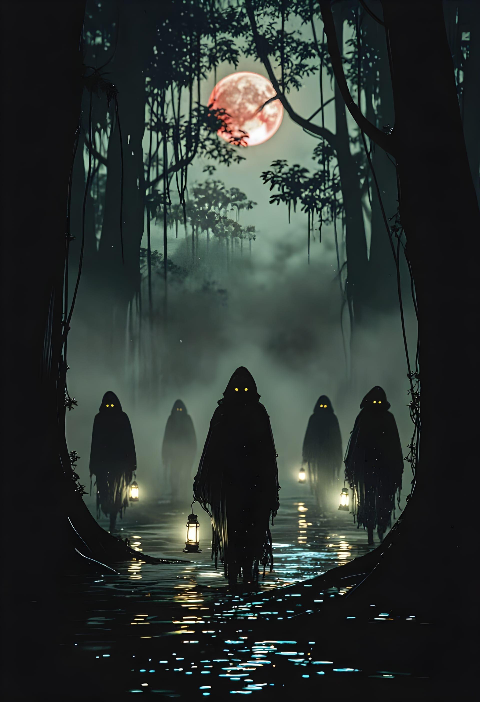 Highly Detailed Painted Dark Atmospheric