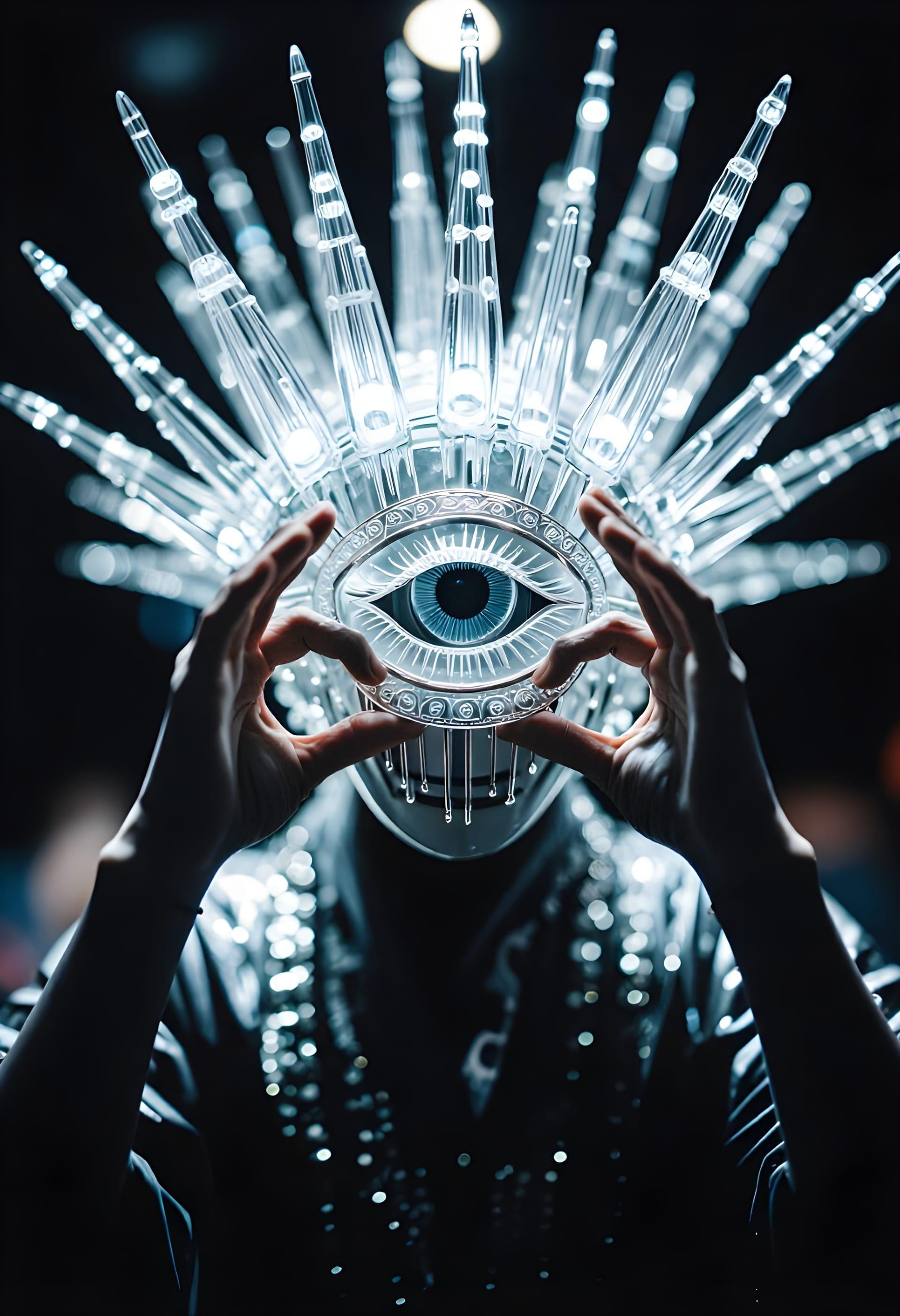 Powerful Mask Wearing Traditional Magical