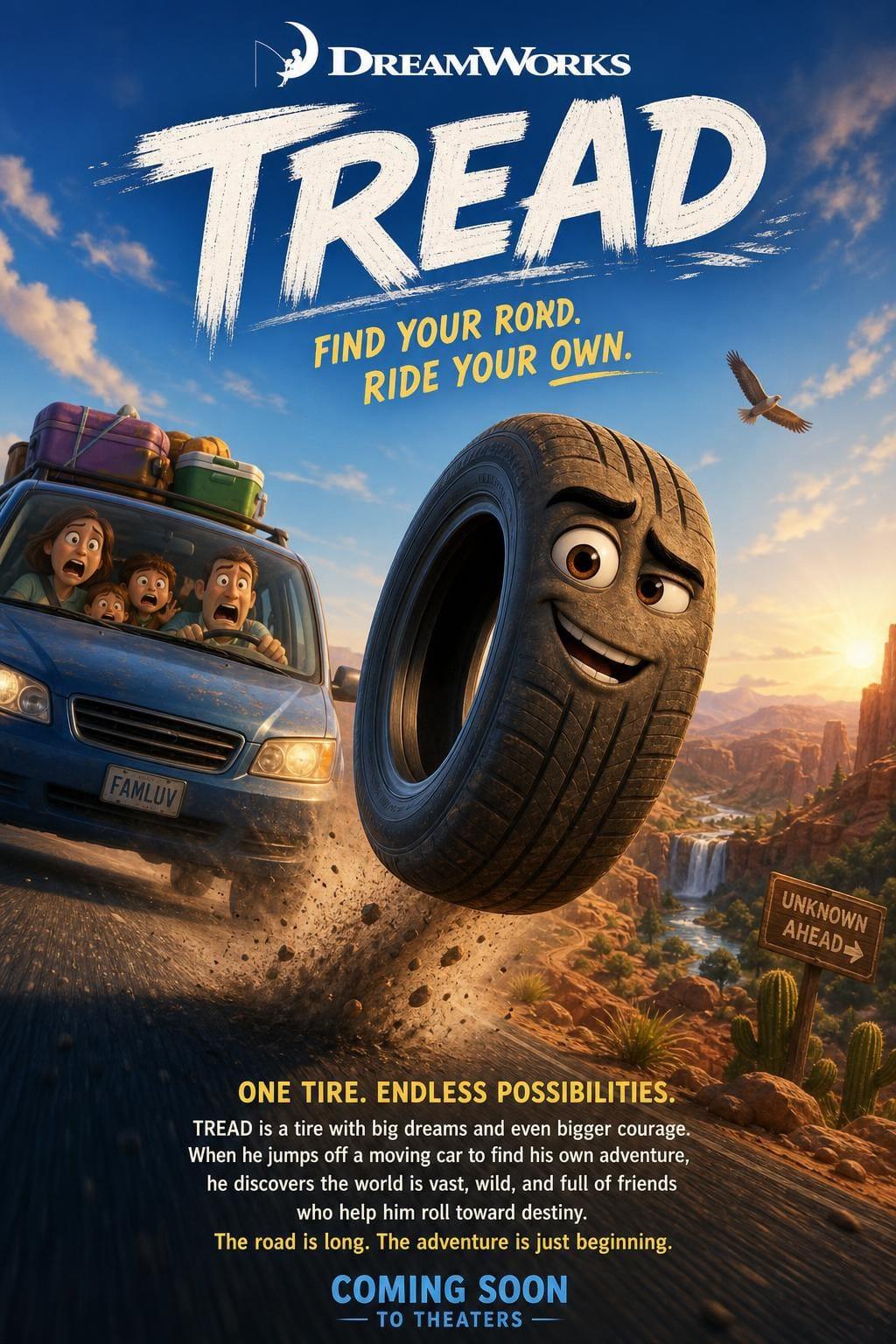 Redraw Image Poster Dreamworks Animated