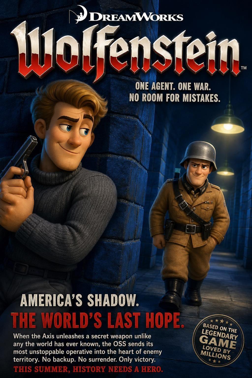 Redraw Image Poster Dreamworks Animated