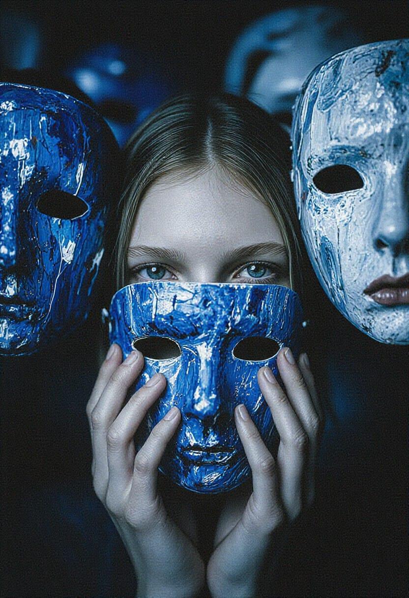 SUBJECT Young Woman Eyes Wide