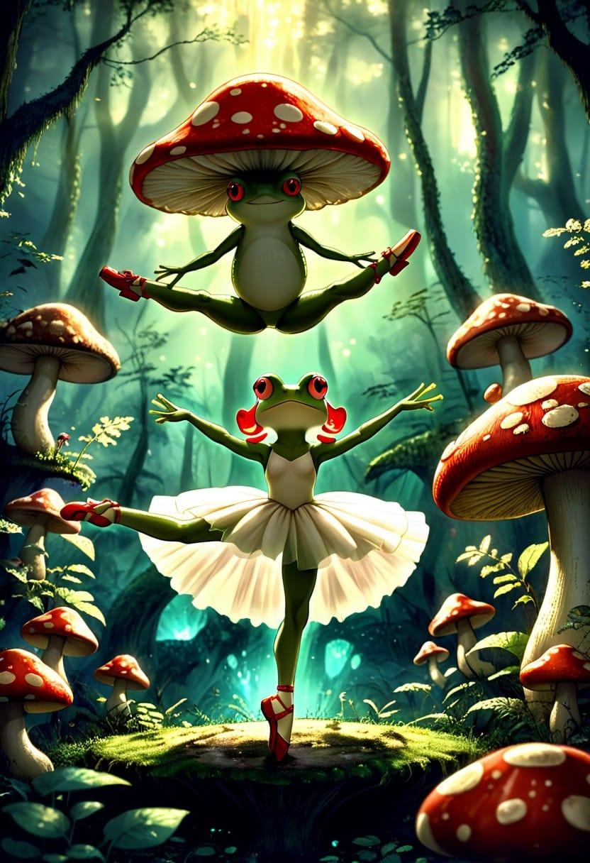 Surreal Fantasy Theme Anime Style