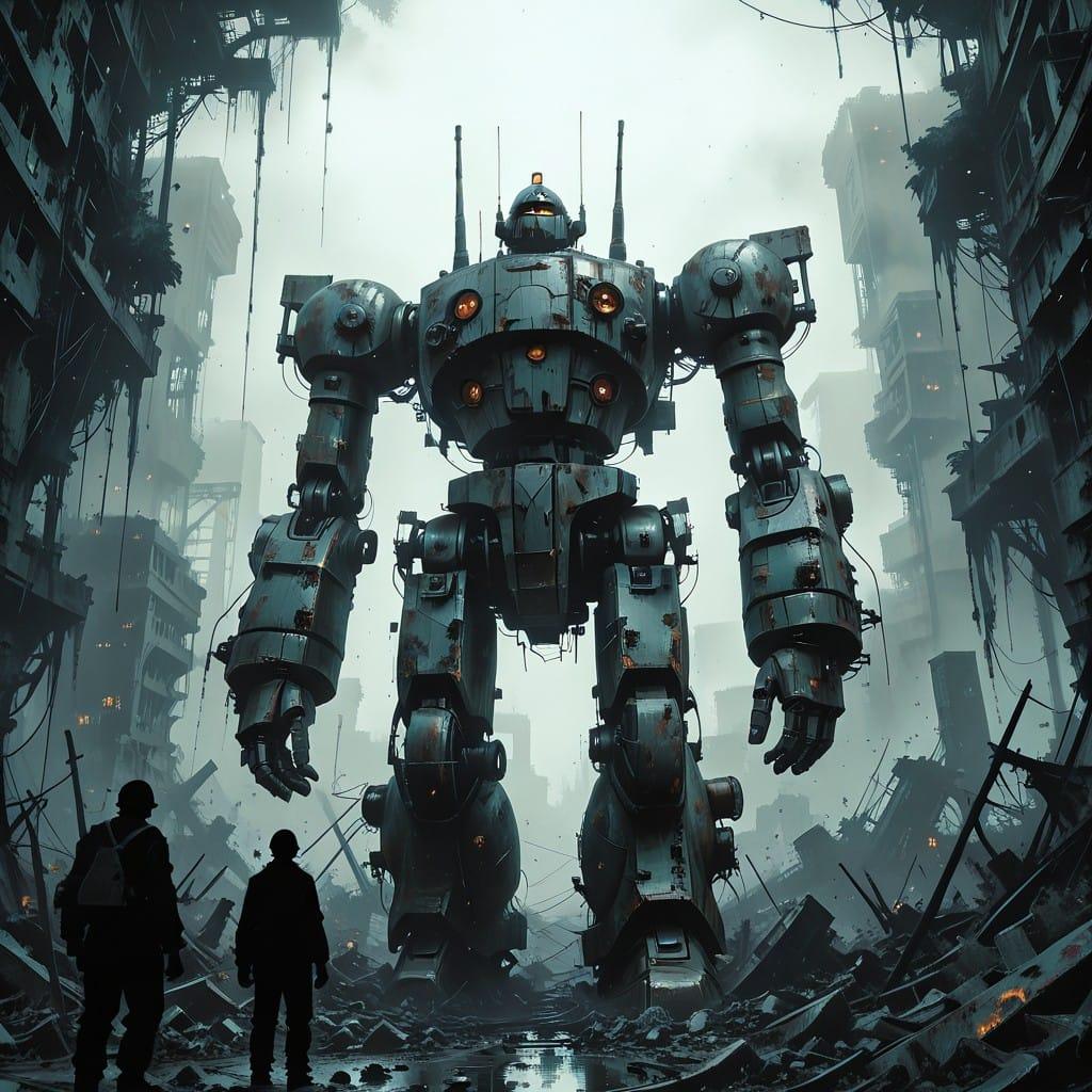 Tsutomu Nihei Giant Robot Ruins