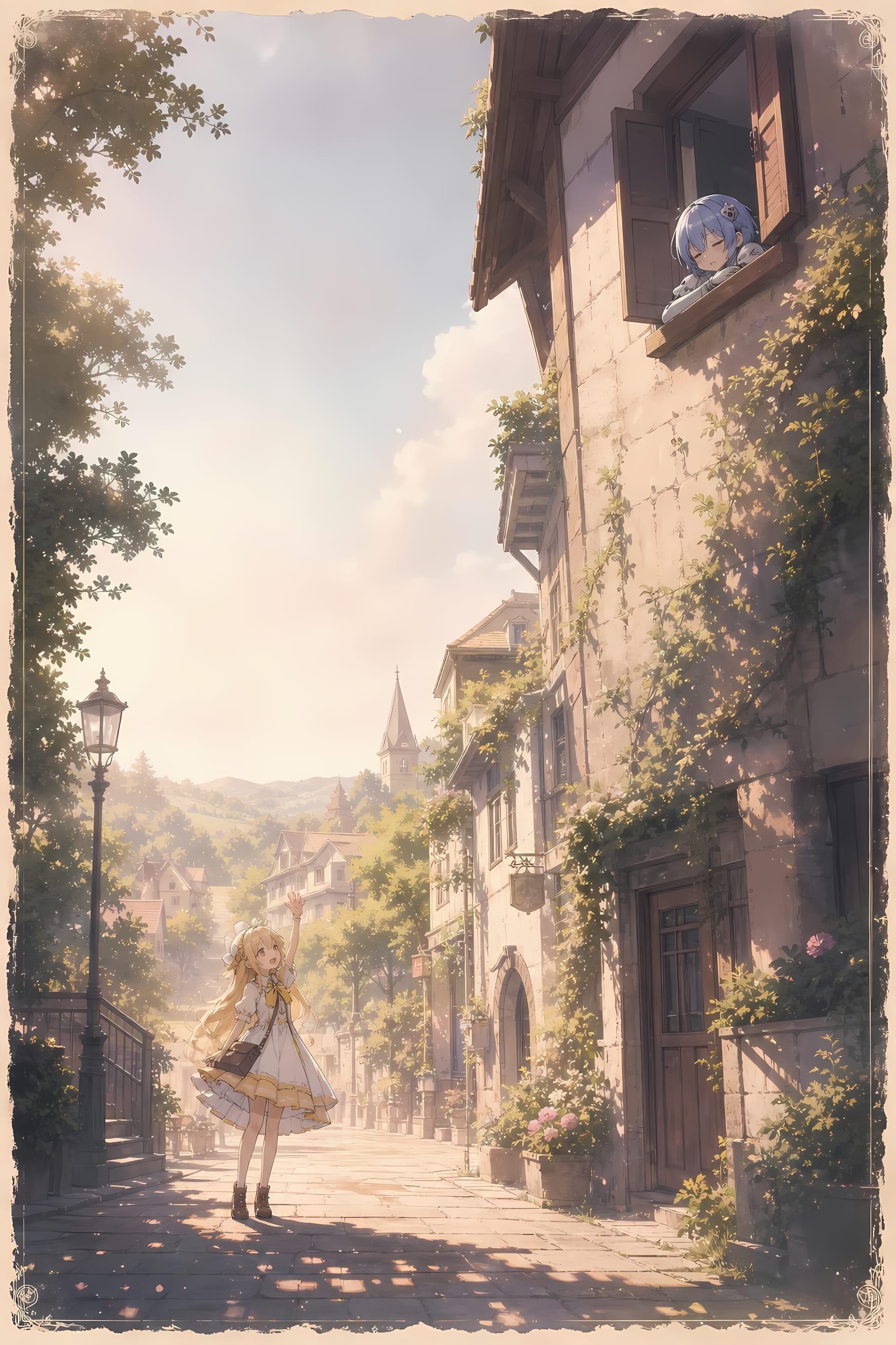 Very Wide Cinematic Anime Style