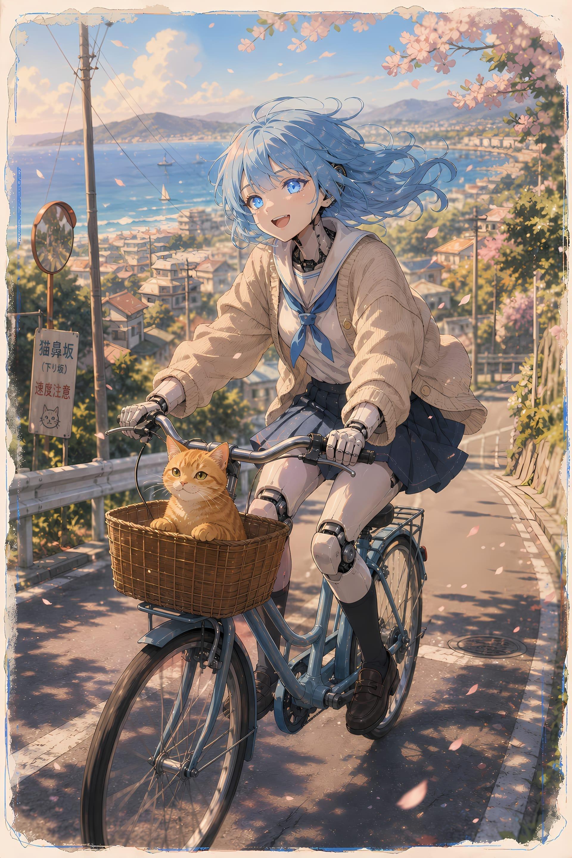 Wide Cinematic Anime Style Scene