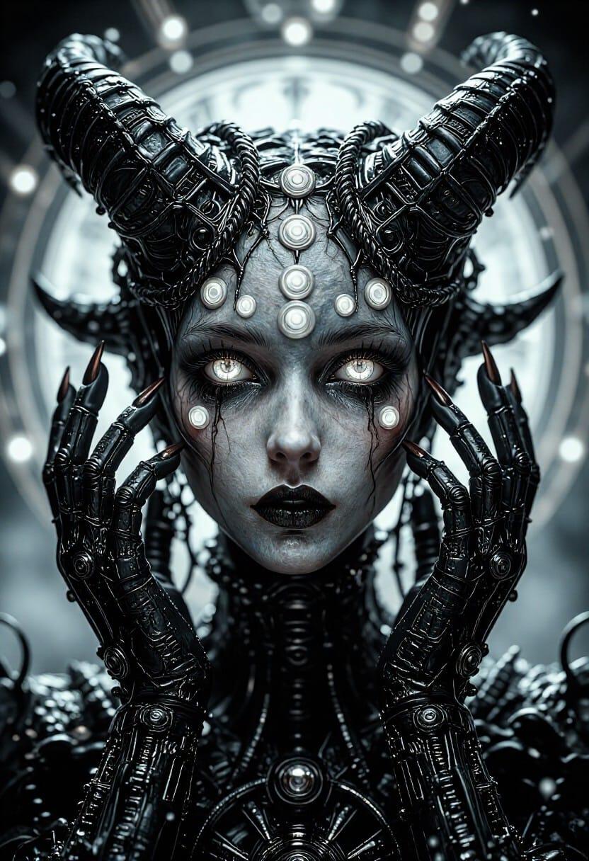 ZidiusArt Dark Surreal Character Concept