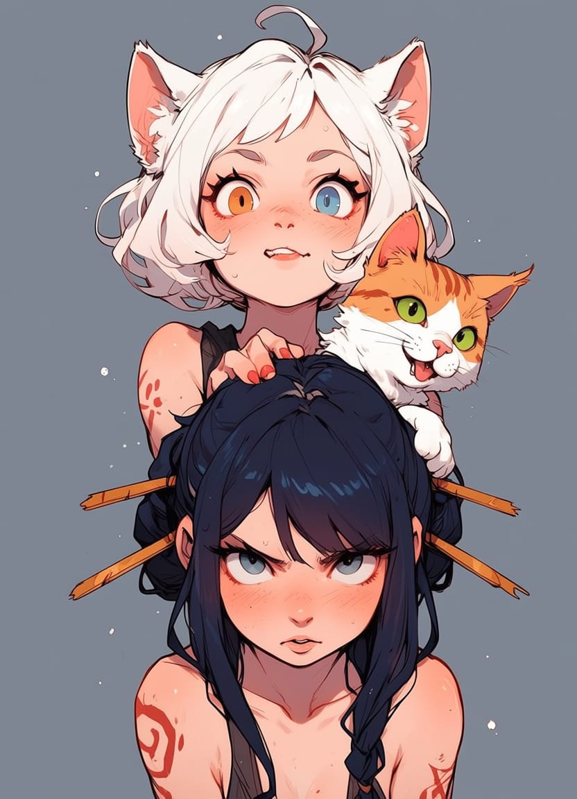 FunkDaal Girls With Perched Shoulder