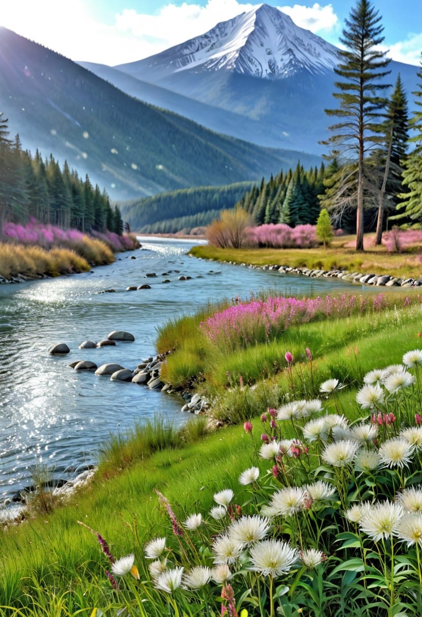 Creating Stunning Nature Landscape Photography with Midjourney